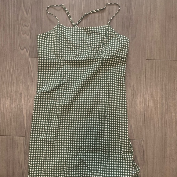 Green Gingham Dress | Poshmark
